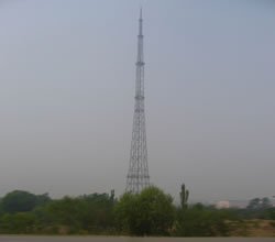 Torre de radio, Torre de televisión